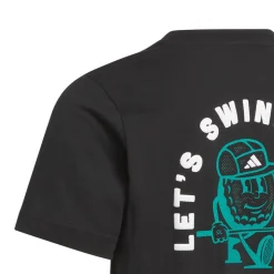 U Graphic Tee Svart-Adidas Clearance