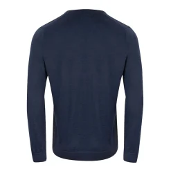 Vernon V-Neck Merino Blå-Cutter & Buck Best