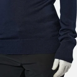 Vernon V-Neck Merino Blå-Cutter & Buck Discount