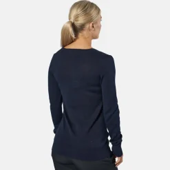 Vernon V-Neck Merino Blå-Cutter & Buck Discount