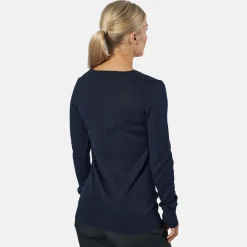 Vernon V-Neck Merino Blå-Cutter & Buck Discount