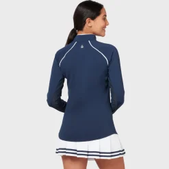 Veronica 1/4 Zip Blå-Original Penguin Outlet