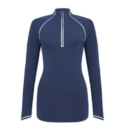 Veronica 1/4 Zip Blå-Original Penguin Outlet