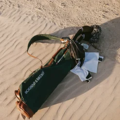 Vintage Sunday Carry Bag Grön Vit-Bogeys & Birdies Best