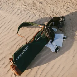 Vintage Sunday Carry Bag Grön Vit-Bogeys & Birdies Best