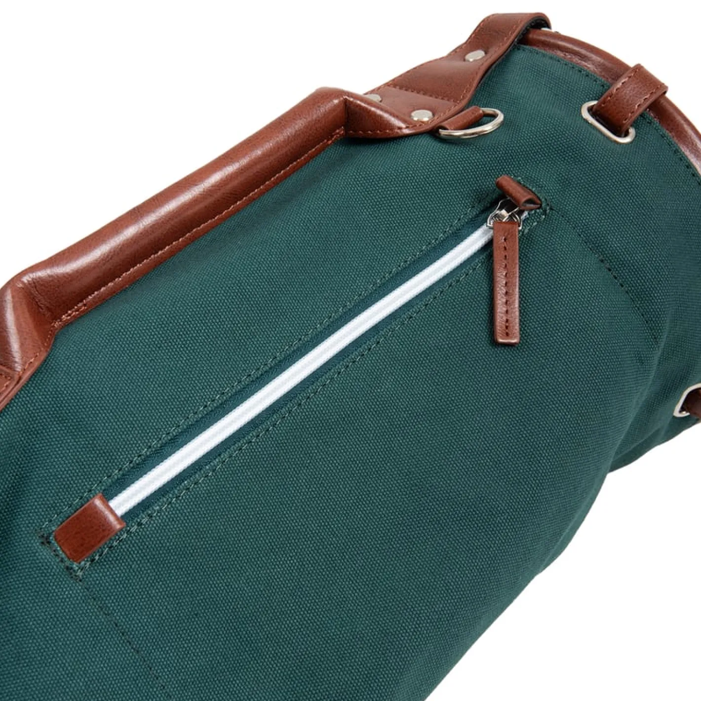 Vintage Sunday Carry Bag Grön Vit-Bogeys & Birdies Best