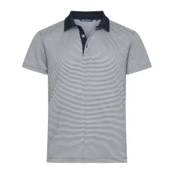 Virtue Polo Stripes Blå-Cutter & Buck Best