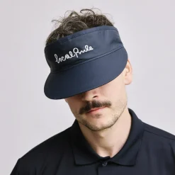 Visor Italic Logo Blå-Local Rule Hot