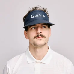 Visor Italic Logo Blå-Local Rule Hot