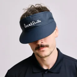 Visor Italic Logo Blå-Local Rule Hot