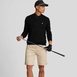 V-Neck Merino Blend Svart-Lyle & Scott Hot