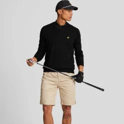 V-Neck Merino Blend Svart-Lyle & Scott Hot