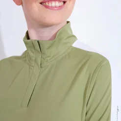 W Aloha Uv Halfsleeve Grön-Abacus Best