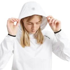 W Bounce Waterproof Hoodie Vit-Abacus Clearance