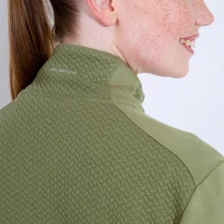 W Carden Midlayer Jkt Grön-Abacus Sale