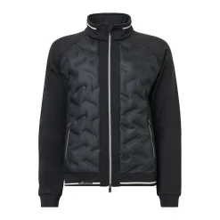 W Grove Hybrid Jacket Svart-Abacus Sale