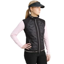 W Grove Hybrid Vest Svart-Abacus Online