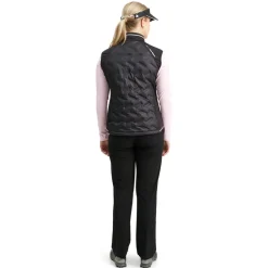 W Grove Hybrid Vest Svart-Abacus Online