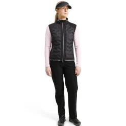 W Grove Hybrid Vest Svart-Abacus Online