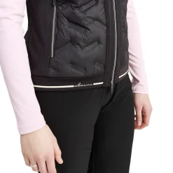 W Grove Hybrid Vest Svart-Abacus Online