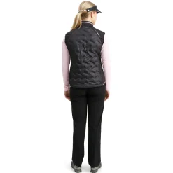 W Grove Hybrid Vest Svart-Abacus Online