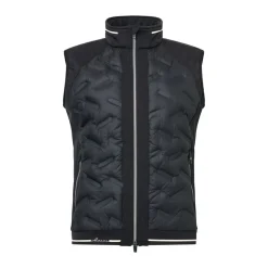 W Grove Hybrid Vest Svart-Abacus Online