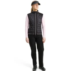 W Grove Hybrid Vest Svart-Abacus Online