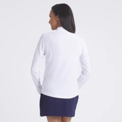 W Houndstooth 1/4 Zip-Puma