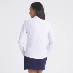 W Houndstooth 1/4 Zip-Puma