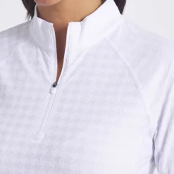 W Houndstooth 1/4 Zip-Puma