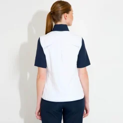 W Lanark Stretch Windshirt Vit-Abacus Hot