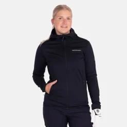 W Light Zip Hood Svart-Peak Performance Best