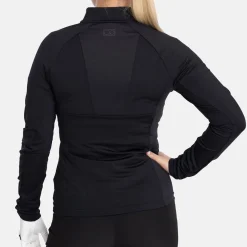 W Mid Layer Full-Zip 2.0 Svart-Bogeys & Birdies Online