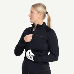 W Mid Layer Full-Zip 2.0 Svart-Bogeys & Birdies Online