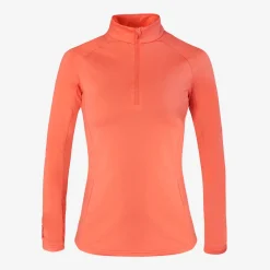 W Mid Layer LS Zip Röd-Bogeys & Birdies Discount