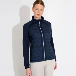 W Portrush Hybrid Jacket Blå-Abacus