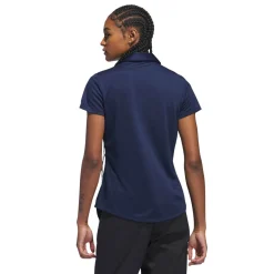 W Solid Performance Short Sleeve Polo Shirt Blå-Adidas Online