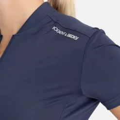 W Tech Blade V-Neck Tee 2.0 Blå-Bogeys & Birdies New