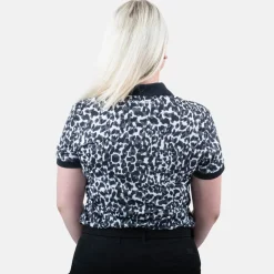 W Tech Button AOP Svart Vit-Bogeys & Birdies Hot