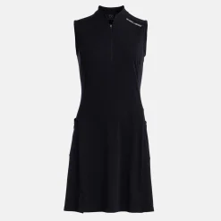 W Tech Dress Zip Collar Svart-Bogeys & Birdies Discount
