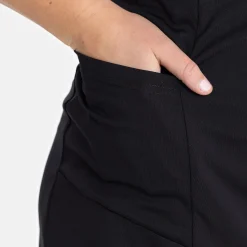 W Tech Dress Zip Collar Svart-Bogeys & Birdies Discount