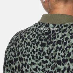 W Tech Hidden Button Pique AOP Svart-Bogeys & Birdies Clearance