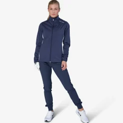 W Tech Windbreaker Softshell Blå Vit-Bogeys & Birdies Outlet