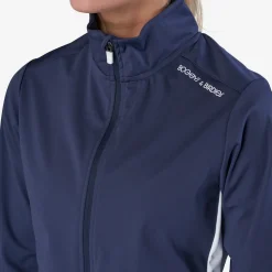 W Tech Windbreaker Softshell Blå Vit-Bogeys & Birdies Outlet
