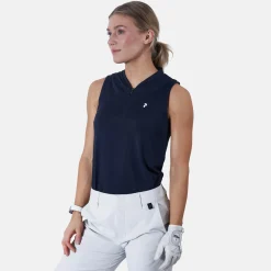 W Turf Zip Sl Blå-Peak Performance