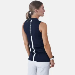 W Turf Zip Sl Blå-Peak Performance