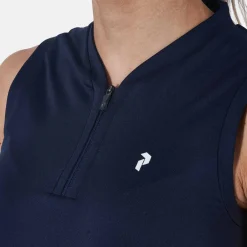 W Turf Zip Sl Blå-Peak Performance