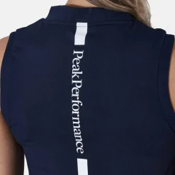 W Turf Zip Sl Blå-Peak Performance