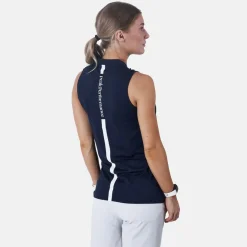 W Turf Zip Sl Blå-Peak Performance