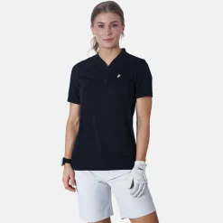 W Turf Zip Ss Svart-Peak Performance